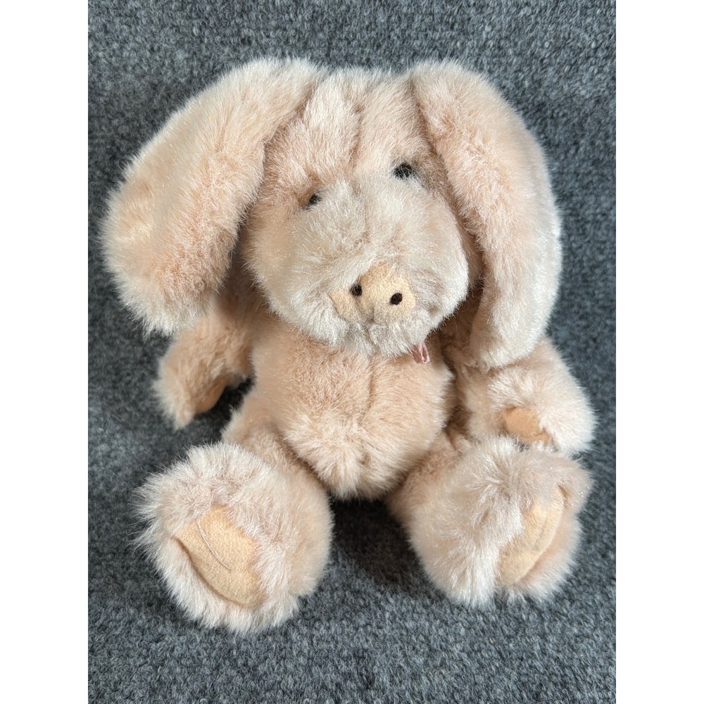 Vintage Boyds Collection Bean Series Plush Pig Peach Soft Stuffed Animal 9 inch